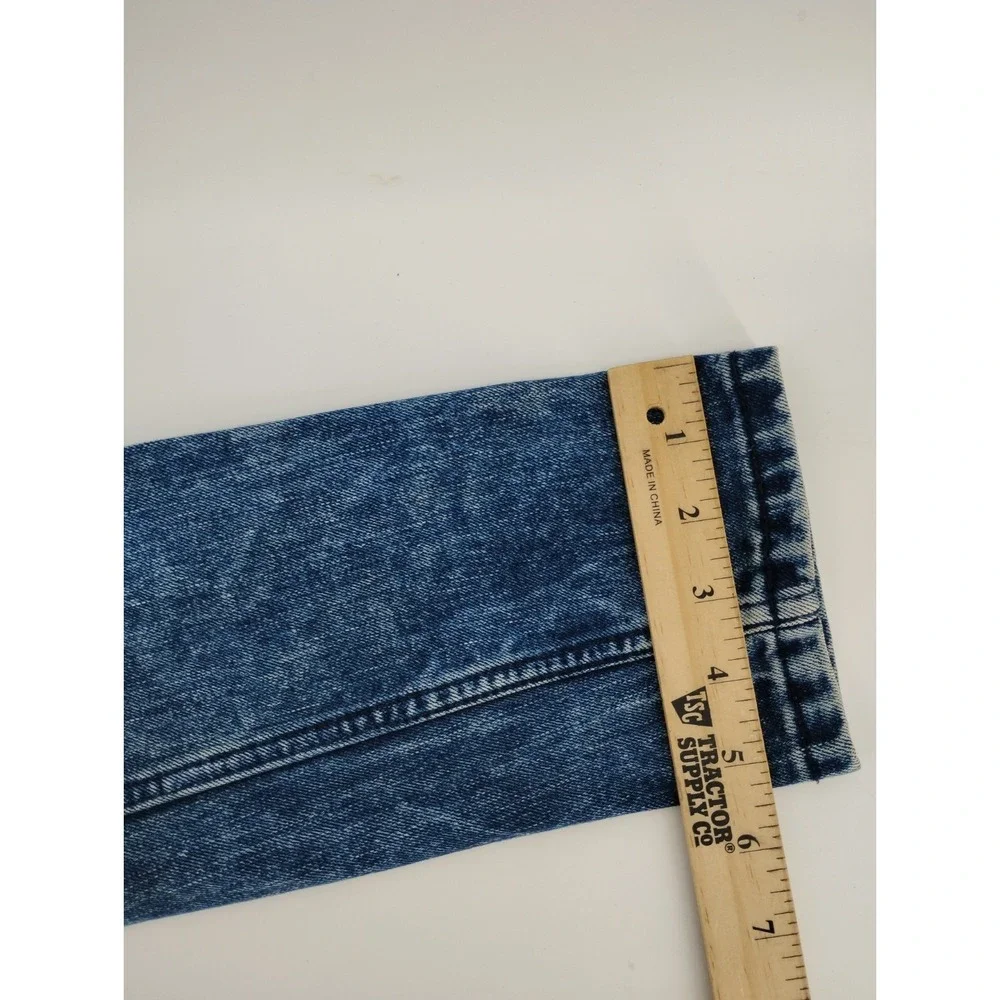 Levi 510 men's skinny fit acid washed denim blue jeans straight leg 26x29